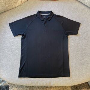 Gildan Black Polo Shirt Classic Short Sleeve